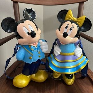 Disney Mickey and Minnie Mouse Popcorn Bucket & Sipper
